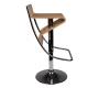 Sgabello da bar NEW NOVA color legno naturale