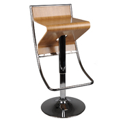 Sgabello da bar NEW NOVA color legno naturale image pub1