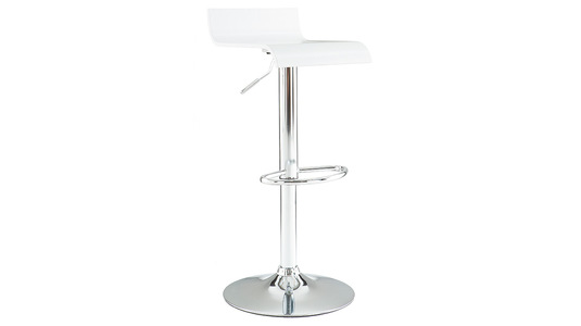 Sgabello da bar SURF bianco image 1
