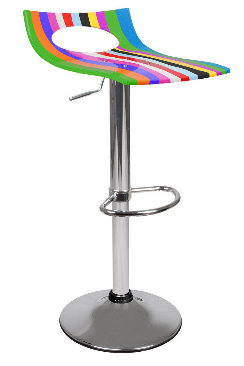 Sgabello da bar up to you CALYPSO BAYADERE