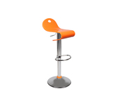 Sgabello da bar up to you CELESTE color arancione