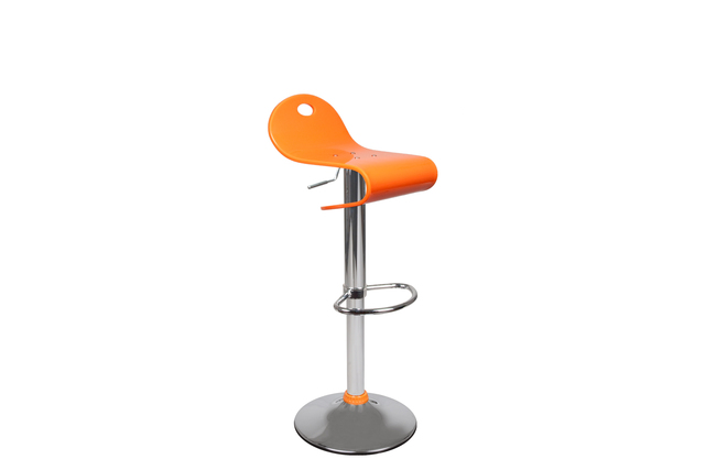 Sgabello da bar up to you CELESTE color arancione