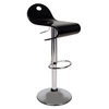 Sgabello da bar up to you CELESTE color nero