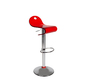 Sgabello da bar up to you CELESTE color rosso