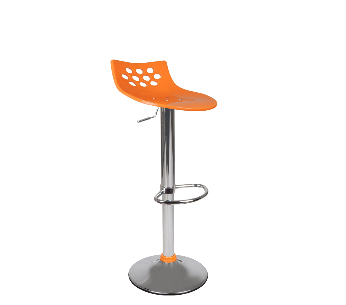 Sgabello da bar up to you MAGELLAN color arancione