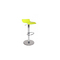 Sgabello da bar VEGA bicolori giallo e bianca