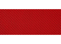 Sgabello design a rotelle rosso THEMIS