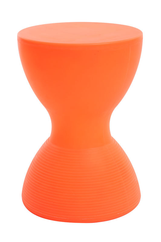 Sgabello design arancione IDA