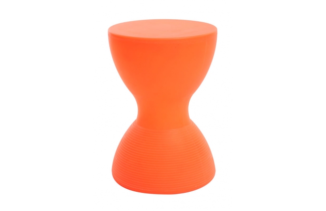 Sgabello design arancione IDA