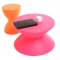 Sgabello design arancione IDA
