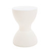 Sgabello design bianco IDA