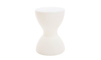 Sgabello design bianco IDA