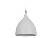 Sospensione design metallo DROP - colore bianco