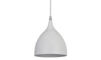 Sospensione design metallo DROP - colore bianco