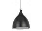 Sospensione design metallo DROP - colore nero