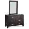 Specchio 100x70 weng&eacute; CHARLEEN