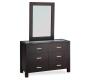Specchio 100x70 weng&eacute; CHARLEEN