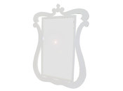 Specchio murale LUISA - colore bianco