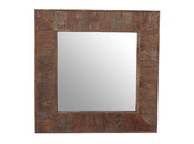 Specchio quadrato  in legno GLADIA