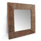 Specchio quadrato  in legno GLADIA