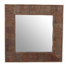 Specchio quadrato  in legno GLADIA