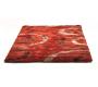 Tappeto design ALOES - rosso a motivi