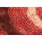 Tappeto design ALOES - rosso a motivi