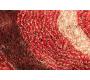 Tappeto design ALOES - rosso a motivi