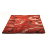 Tappeto design ALOES - rosso a motivi image pub1
