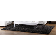 Tappeto design BLEUET grigio peli lunghi image pub1
