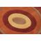 Tappeto design LYS arancione e rosso