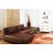 Tappeto design VOLUBILIS arancione e rosso
