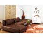Tappeto design VOLUBILIS arancione e rosso