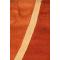 Tappeto design VOLUBILIS arancione e rosso