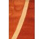 Tappeto design VOLUBILIS arancione e rosso
