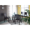 Tavola Dalton Light Cappuccino-Piano in vetro image pub1