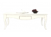 Tavolino barocco bianco ROSALA