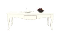 Tavolino barocco bianco ROSALA