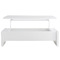 Tavolino basso design bianco  LOLA