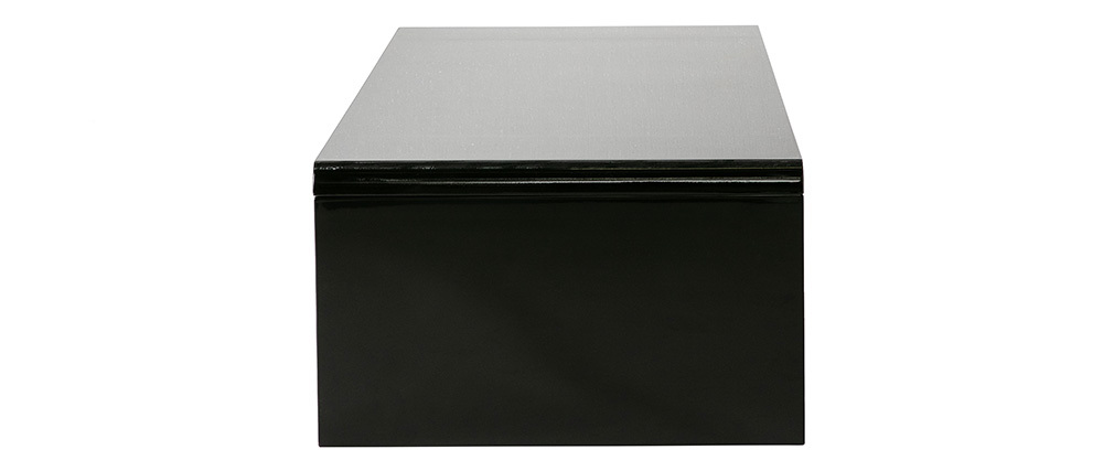 Tavolino basso design nero  LOLA