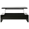 Tavolino basso design nero  LOLA