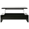 Tavolino basso design nero  LOLA