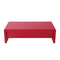 Tavolino basso design rosso LOLA