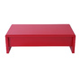 Tavolino basso design rosso LOLA