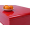 Tavolino basso design rosso LOLA