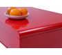 Tavolino basso design rosso LOLA