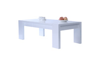 Tavolino basso moderno bianco LILOU