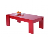 Tavolino basso moderno rosso LILOU