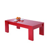 Tavolino basso moderno rosso LILOU
