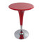 Tavolino da bar in ABS colore rosso